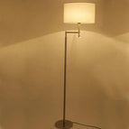 Lampadaire chromé