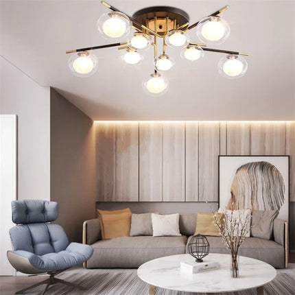 Plafonnier suspension nordique simple pour décoration intérieure — LZ4X9T