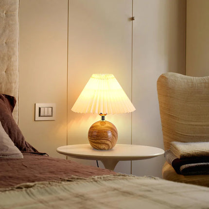 Lampe de chevet en céramique moderne pour bureau et veilleuse créative — LZ4X9P2