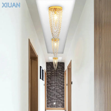 Plafonnier LED de luxe à montage en surface style européen — LZ4X9QJ