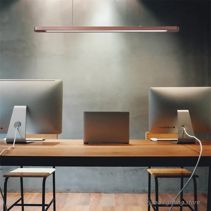 Suspension en bois au style nordique pour décoration intérieure moderne — LZ4T9QJ