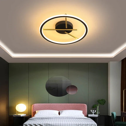 Plafonnier moderne télécommandé pour intérieur villa, restaurant, hôtel — LZ4X9T