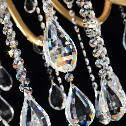Lustre en cristal moderne pour éclairage élégant et raffiné — LZ4X9P2