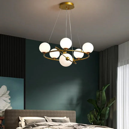 Suspension LED nordique en verre décorative pour intérieur — LZ4T9X