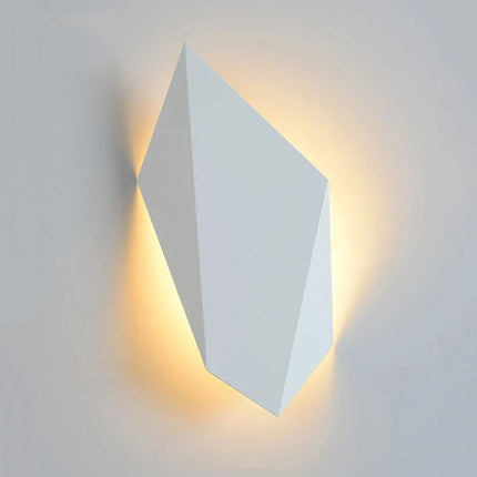 Applique murale LED style nordique imitation pierre et bois pour hôtel — LZ4Q7M2