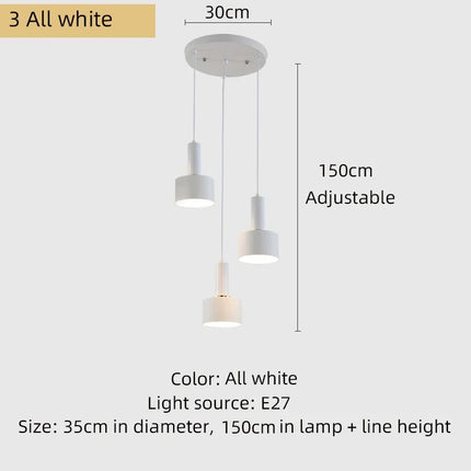 Lustre suspension design nordique pour restaurant ou table — LZ4X9Q2