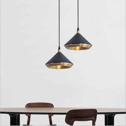 Suspension industrielle en métal style nordique pour luminaire décoratif — LZ4X9P