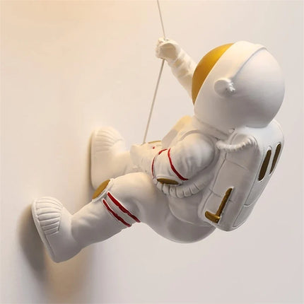 Applique murale enfant design astronaute avec étoiles et lune — LZ4X9P