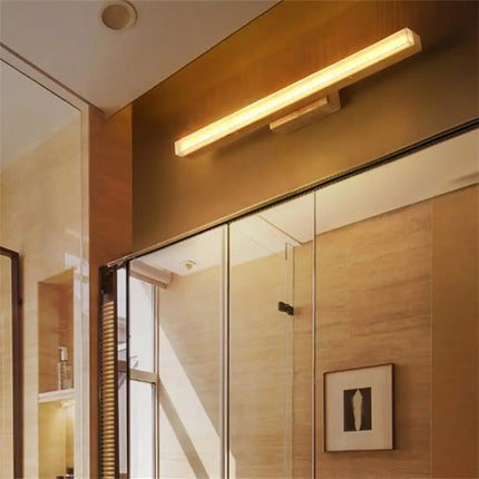 Applique murale LED moderne au design nordique en bois — LZ4N8XQ