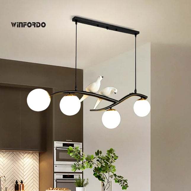 Suspension décorative forme oiseau design scandinave moderne Winfordo — LZ7QX9