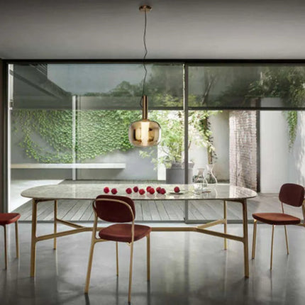 Suspension en verre design pour bar, restaurant, bureau et boutique — LZ4X9J
