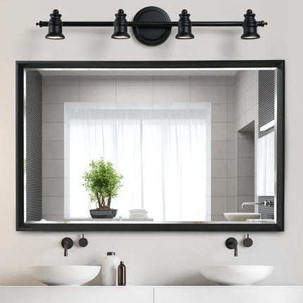 Applique murale LED américaine pour miroir de salle de bains avec ampoules offertes — LZ4X9J