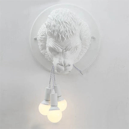 Applique murale nordique décorative aux motifs gorilles étranges — LZ4X9TQ