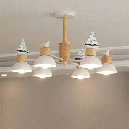 Lustre LED nordique décor oiseau design moderne minimaliste — LZ4P9XQ