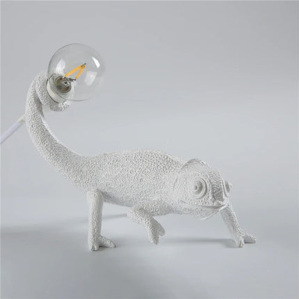 Applique murale lézard en résine avec luminaire de nuit — LZ4X9P2
