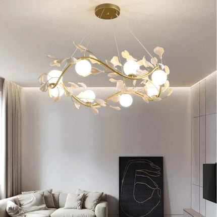 Lustre nordique élégant pour décoration intérieure romantique — LZ4X9T