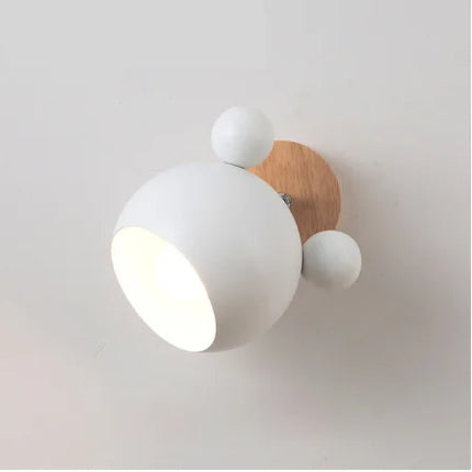 Lustre enfant lumineux avec motif ours en dessin animé — LZQ7M2