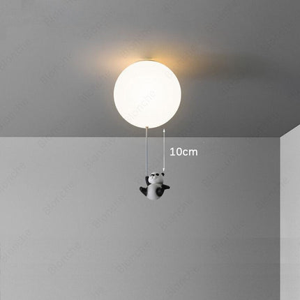 Plafonnier LED enfant avec motifs ballon et panda Otto — LZ4X9T2