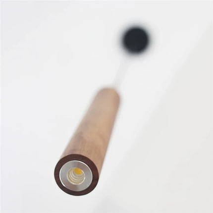 Suspension moderne en bois avec éclairage LED intégré — LZ4X9T2