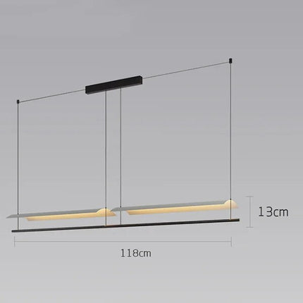 Lustre LED minimaliste design