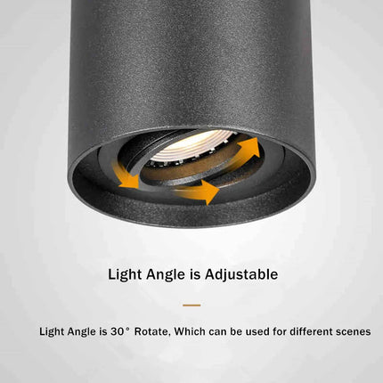 Spot LED réglable GU10 à montage en surface pour plafond — LZ4X9P