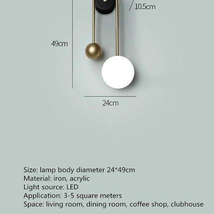 Lampe de chevet LED créative à trois lumières dimmables — LZ4X9B