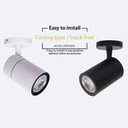 Black / White light 4000K / 7W Dimmable