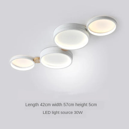 Lustre LED nordique pour salon, café, balcon et vestiaire — LZ4X9T2