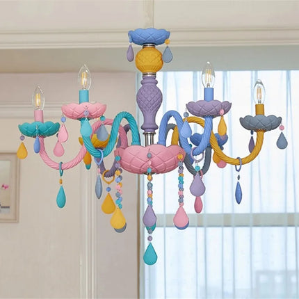 Lustre suspension en cristal pour décoration moderne et festive — LZ4X9Q7