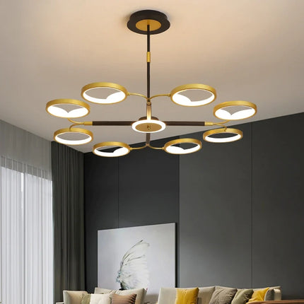 Plafonnier LED au design moderne pour intérieur élégant — LZ4M9X2