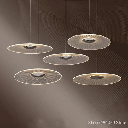 Lustre LED moderne en acrylique pour intérieur — LZ4X9T