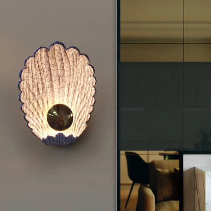 Applique murale nordique coquille lumineuse décorative pour intérieur — LZ4XJ9