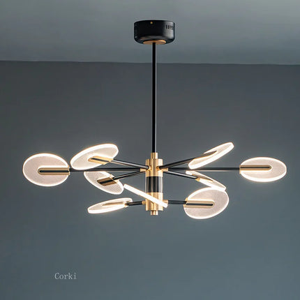 Lustre suspension en acrylique au design nordique élégant — LZ4X9T