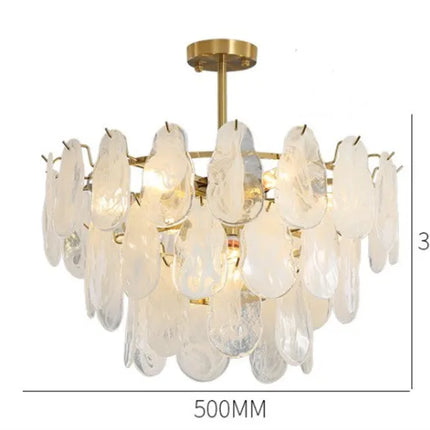 Lustre en verre pour éclairage décoratif et créatif — LZ4X9M
