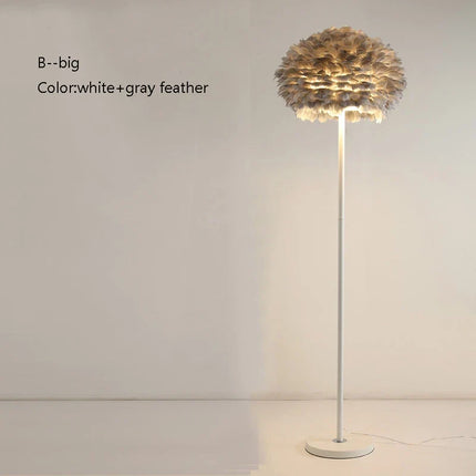 Lampadaire créatif à plumes pour mariage et célébration — LZ4N7Q2P
