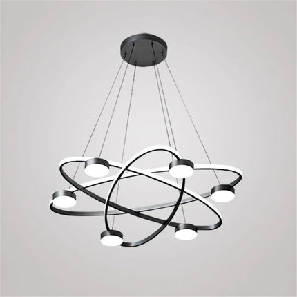 Suspension LED nordique en acrylique au design post-moderne — LZ4XJ9