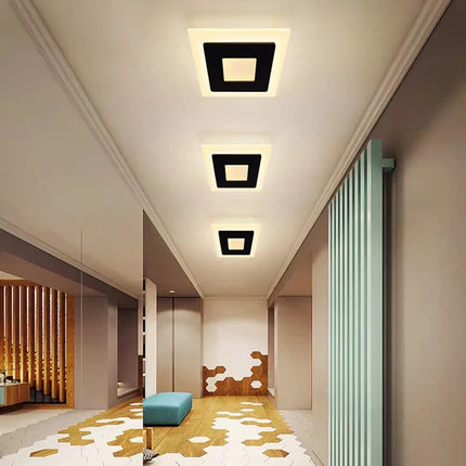 Plafonnier LED design en acrylique pour intérieur décoratif — LZ4N8Q2