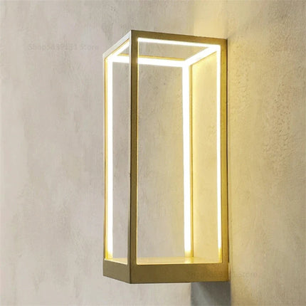 applique murale led moderne cube créatif décoration murale