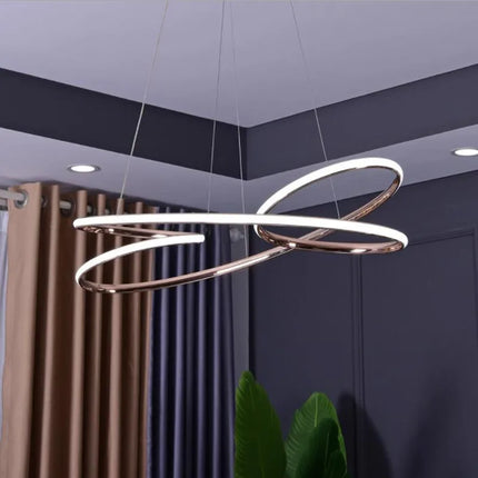 Suspension design en aluminium pour intérieur moderne et élégant — LZ4X9M