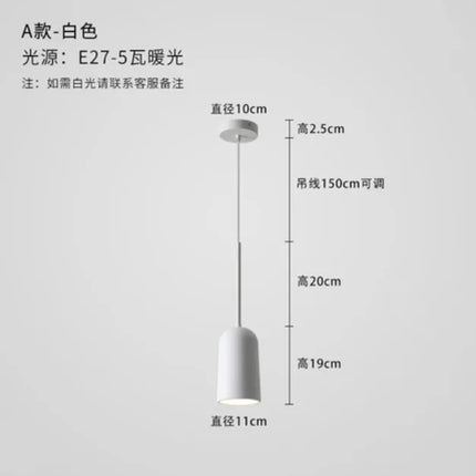 suspension décorative nordique pour éclairage créatif intérieur