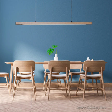Suspension en bois au style nordique pour décoration intérieure moderne — LZ4T9QJ