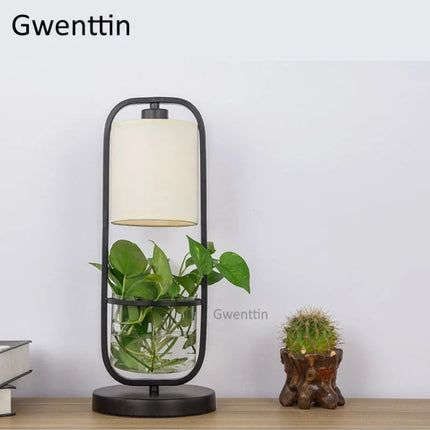 Lampadaire LED moderne en verre pour décoration intérieure — LZ4X9T2