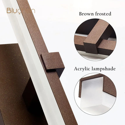 Applique murale LED en aluminium pour éclairage décoratif moderne — LZ4N7Q2