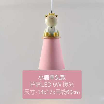 Lustre enfant motif dessin animé animal pour chambre — LZ4X9T