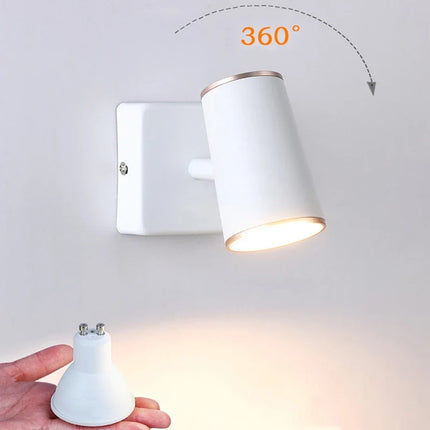 Lampe de chevet LED rotative 360° pour maison et hôtel — LZ4P9XQ