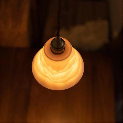 Suspension loft en laiton et céramique pour décoration intérieure — LZ4P9XQ
