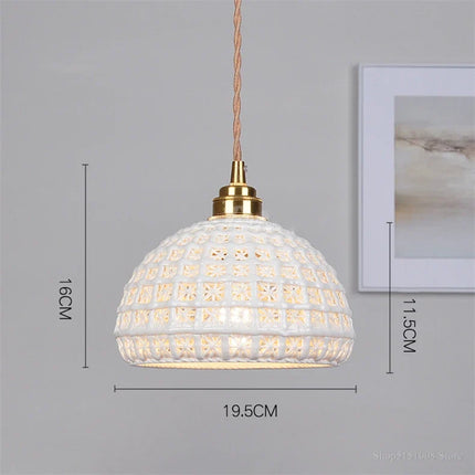 Suspension moderne en céramique LED pour décoration intérieure — LZ4X9P