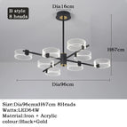 A style 12 têtes / Blanc chaud