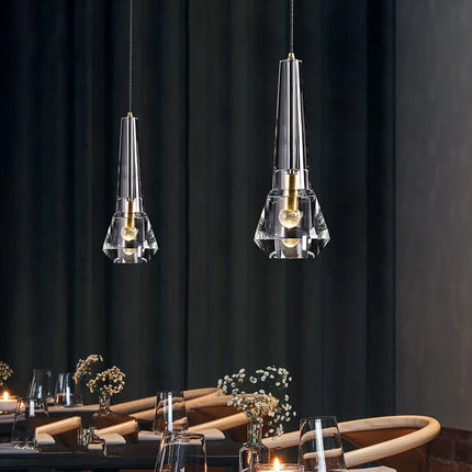 Suspension de luxe en cristal pour décoration intérieure — LZ4M9Q2