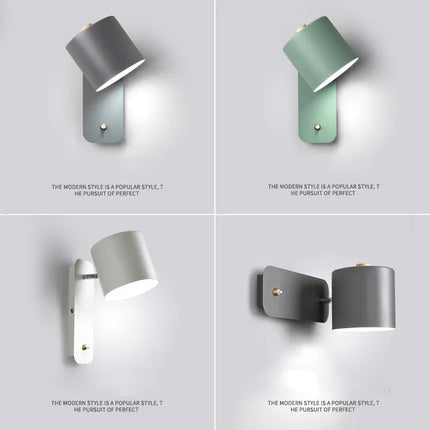 Applique murale LED moderne pour escalier intérieur avec interrupteur — LZ4X9P2
